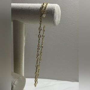 EVRY Gold-Tone Link Chain Necklace – Adjustable